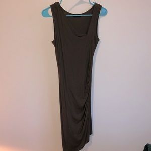 Olive slip dress